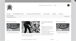 Desktop Screenshot of fahrraddiebstahl.net