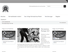 Tablet Screenshot of fahrraddiebstahl.net